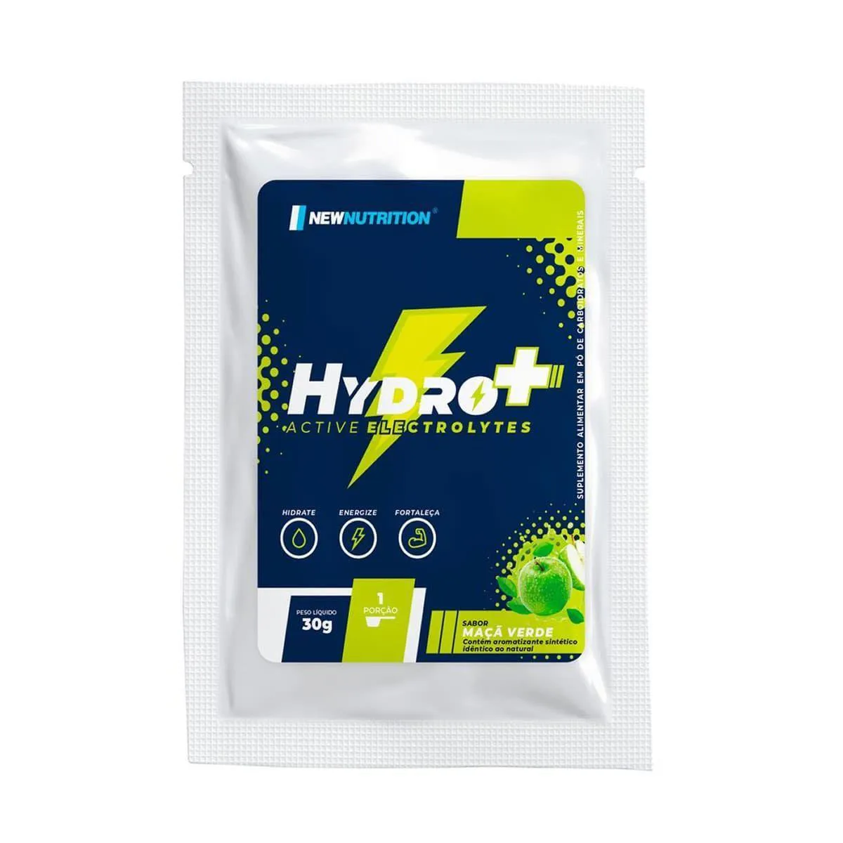 HYDRO PLUS ENDURANCE SERIES - 1 SACHê 30G MAçã VERDE - NEWNUTRITION