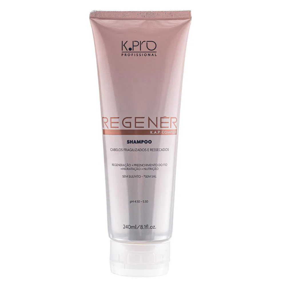 Shampoo K.PRO Regenér Hidratação Profunda 240ml