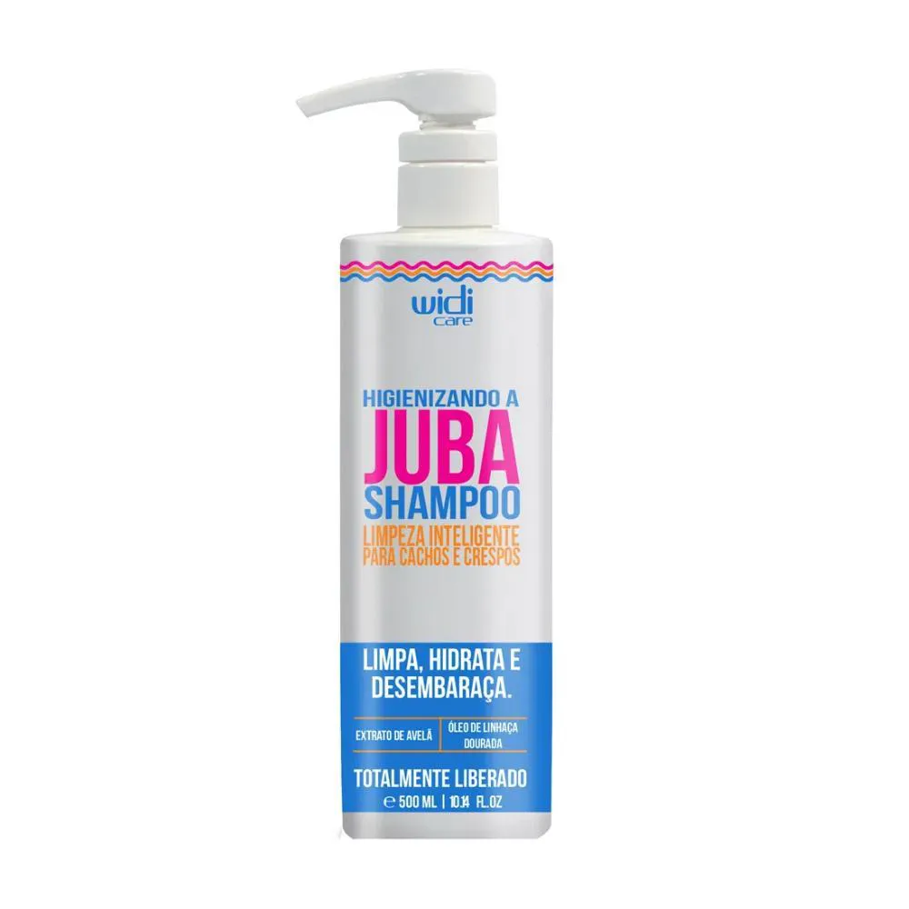 Shampoo Vegano Widi Care Higienizando A Juba Nutrição 500ml