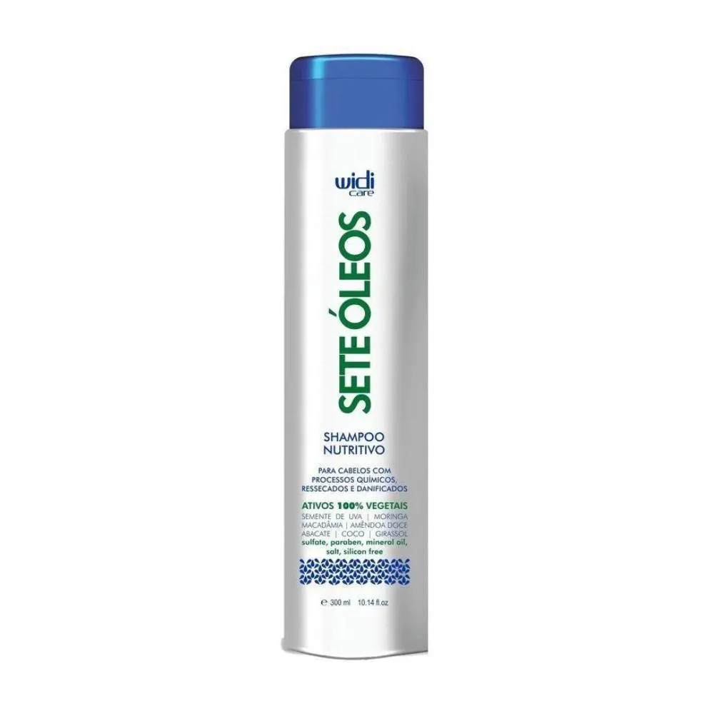 Shampoo Widi Care Sete Óleos Nutritivo 300ml