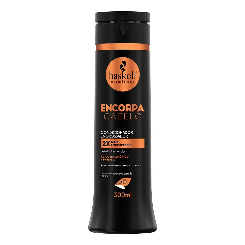 Condicionador Shampoo Haskell Encorpa Cabelo 300ml