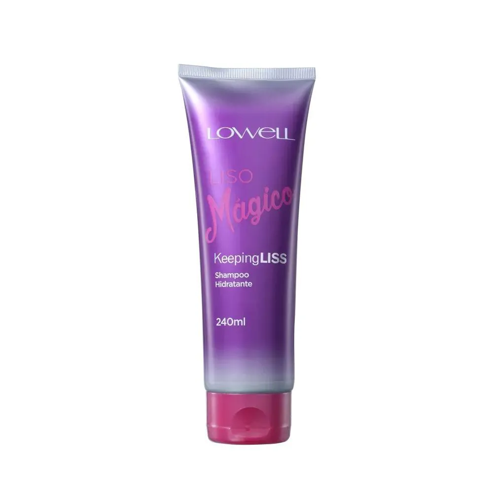 Shampoo Lowell Liso Mágico Keeping Liss 240ml