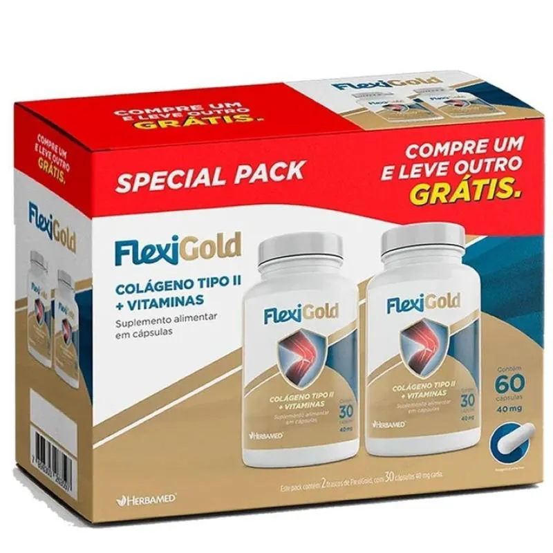 FLEXIGOLD COM 60CAPS - HERBAMED