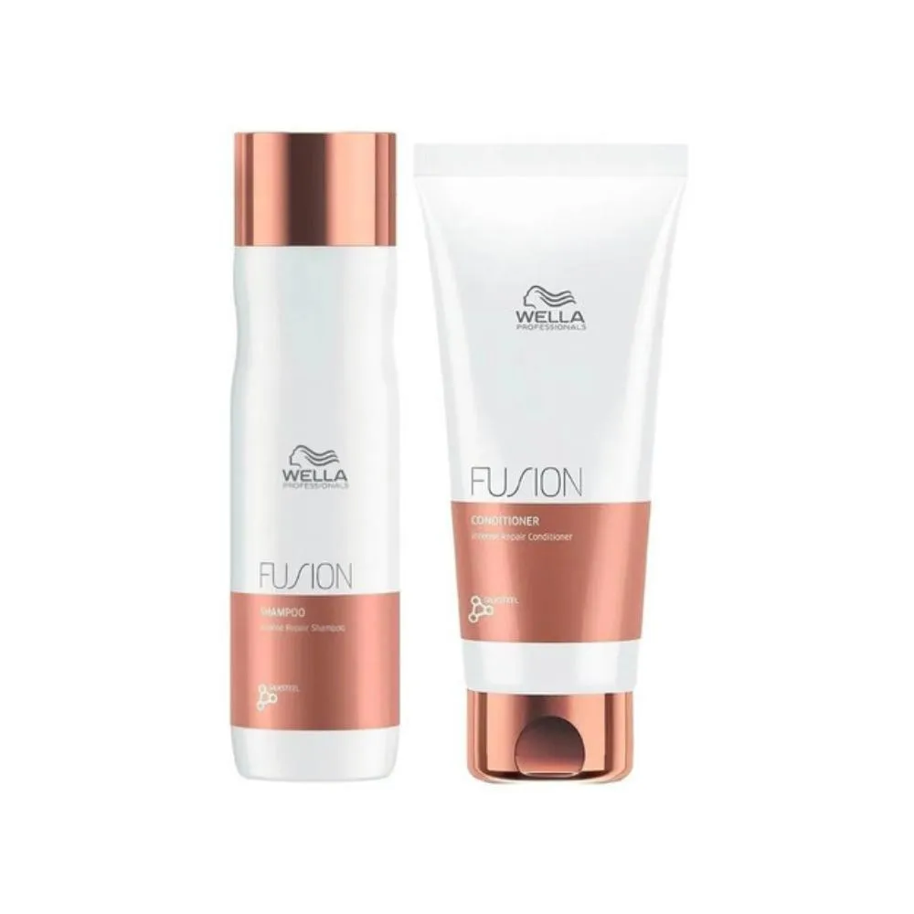 Kit Wella Professionals Fusion Shampoo 250ml + Condicionador 200ml