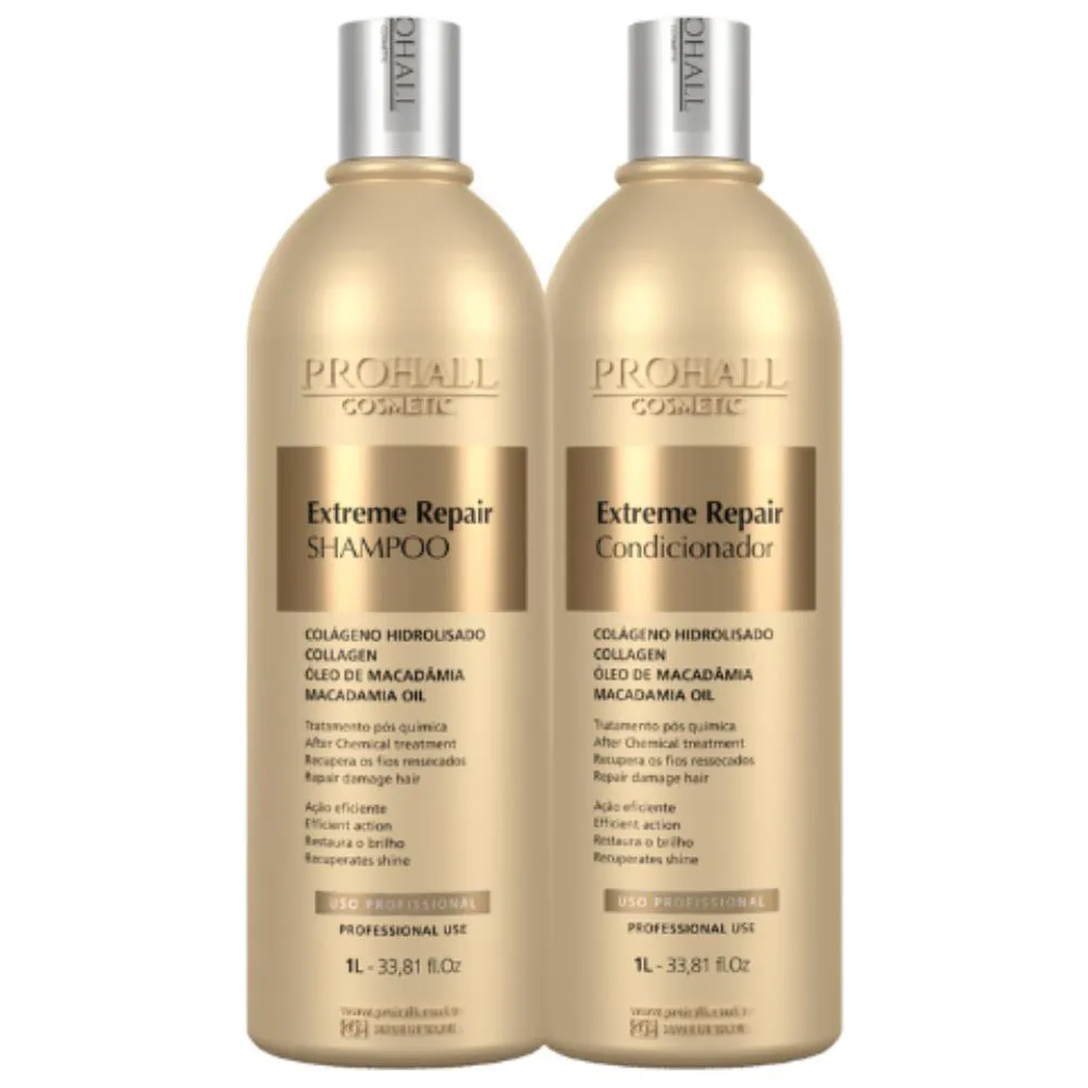PROHALL KIT EXTREME REPAIR DUO (2 PRODUTOS)