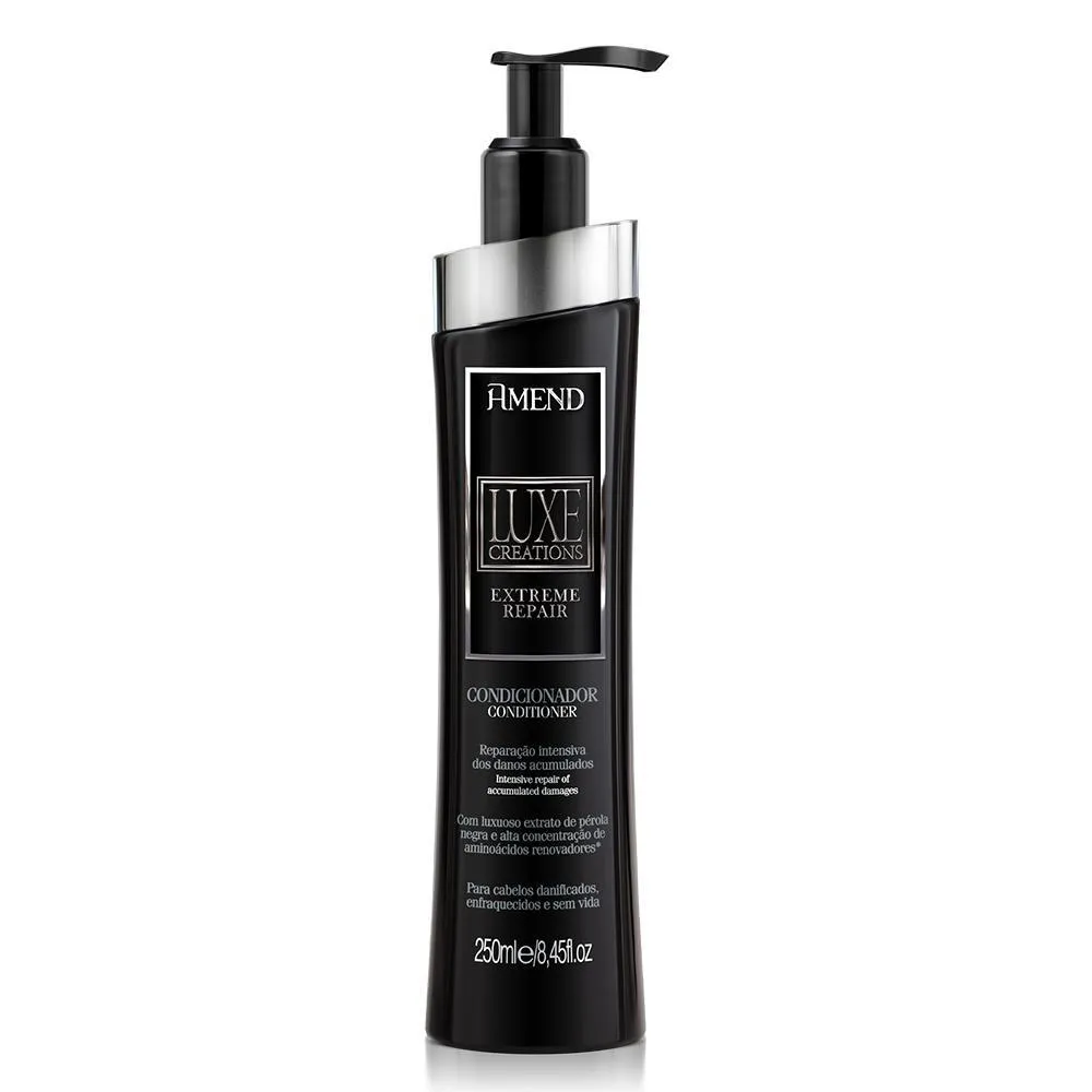 Condicionador Amend Luxe Creations Extreme Repair Reparador Reconstrução 250ml