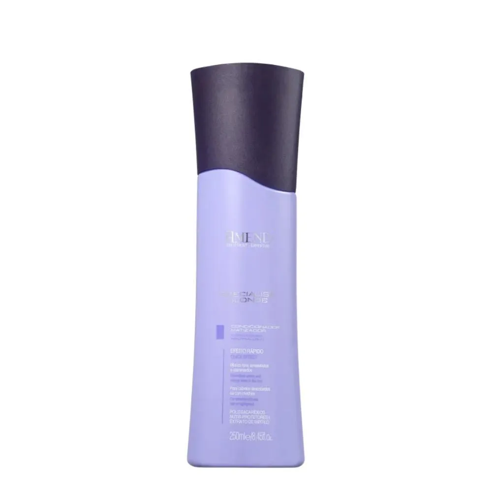 Condicionador Matizador Amend Specialist Blonde Cabelos Loiros 250ml