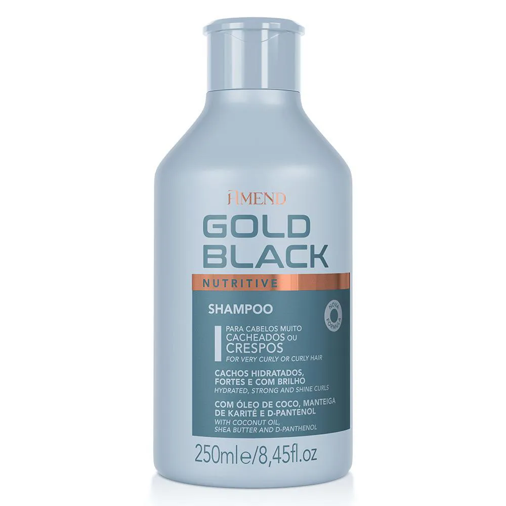 SHAMPOO NUTRITIVO GOLD BLACK 250ML