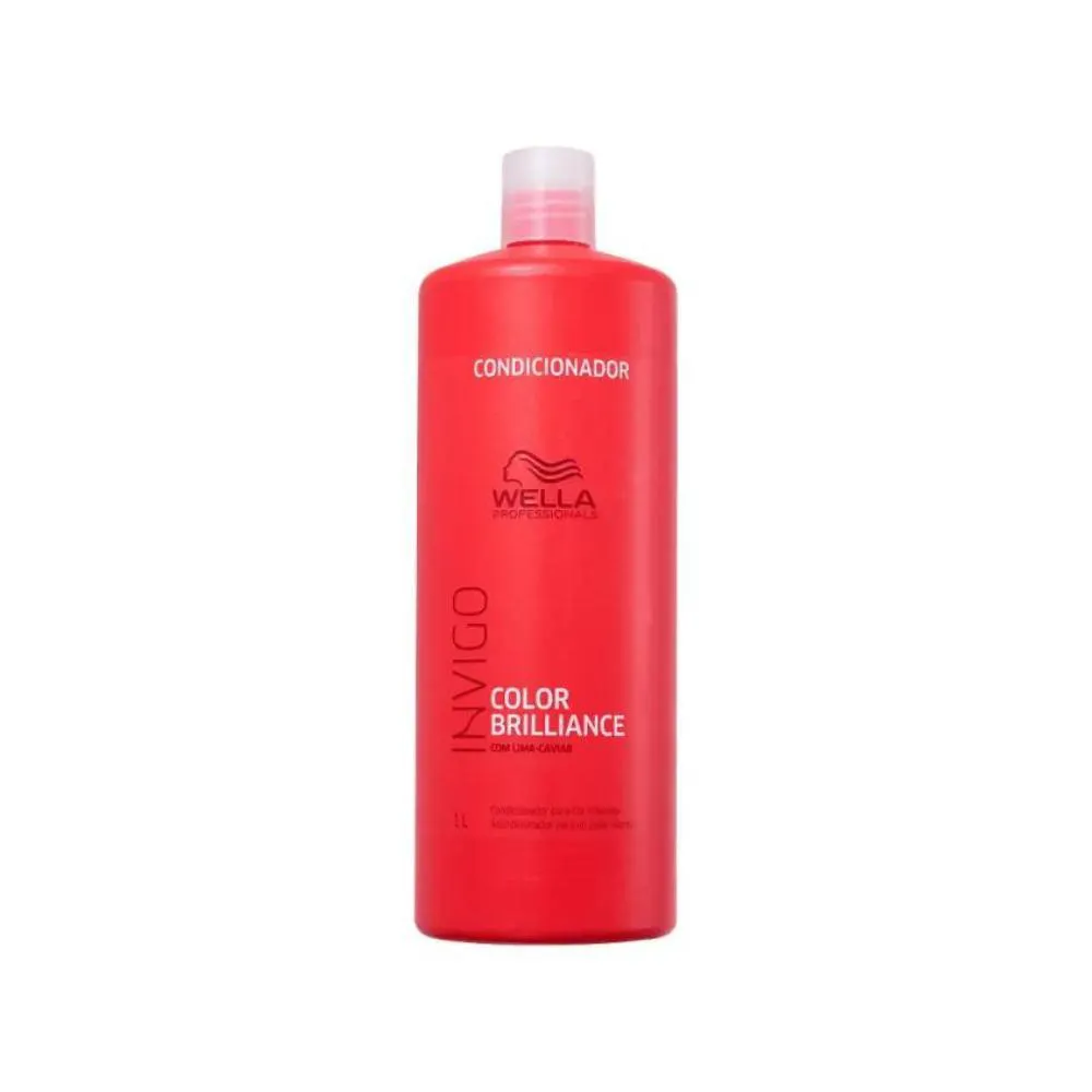 Condicionador Wella Professionals Invigo Color Brilliance Brilho 1L