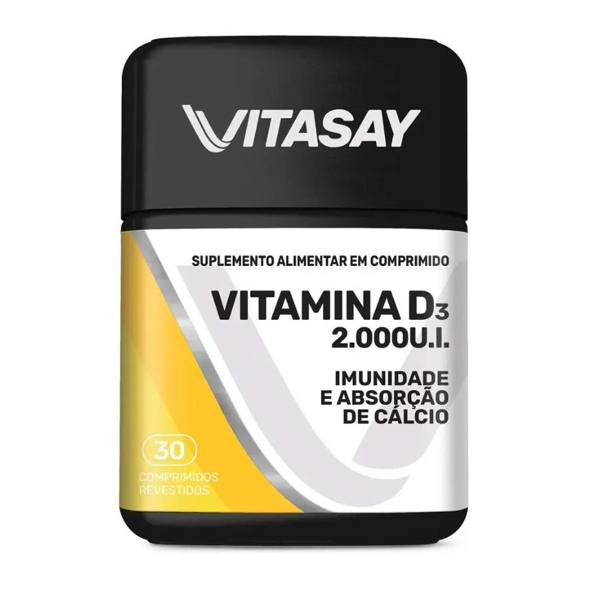 Vitamina D 2000UI Vitasay 30 comprimidos