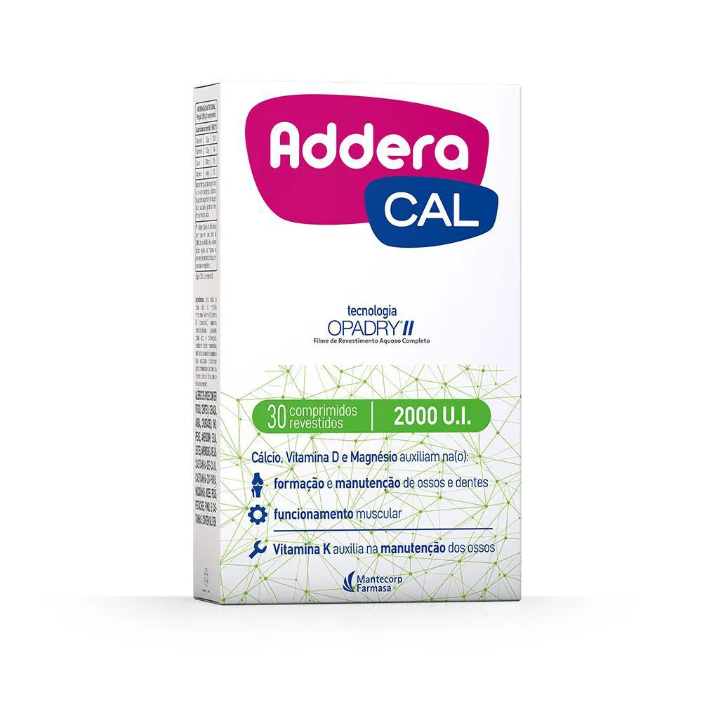 ADDERA CAL 2000UI 30 COMPRIMIDOS