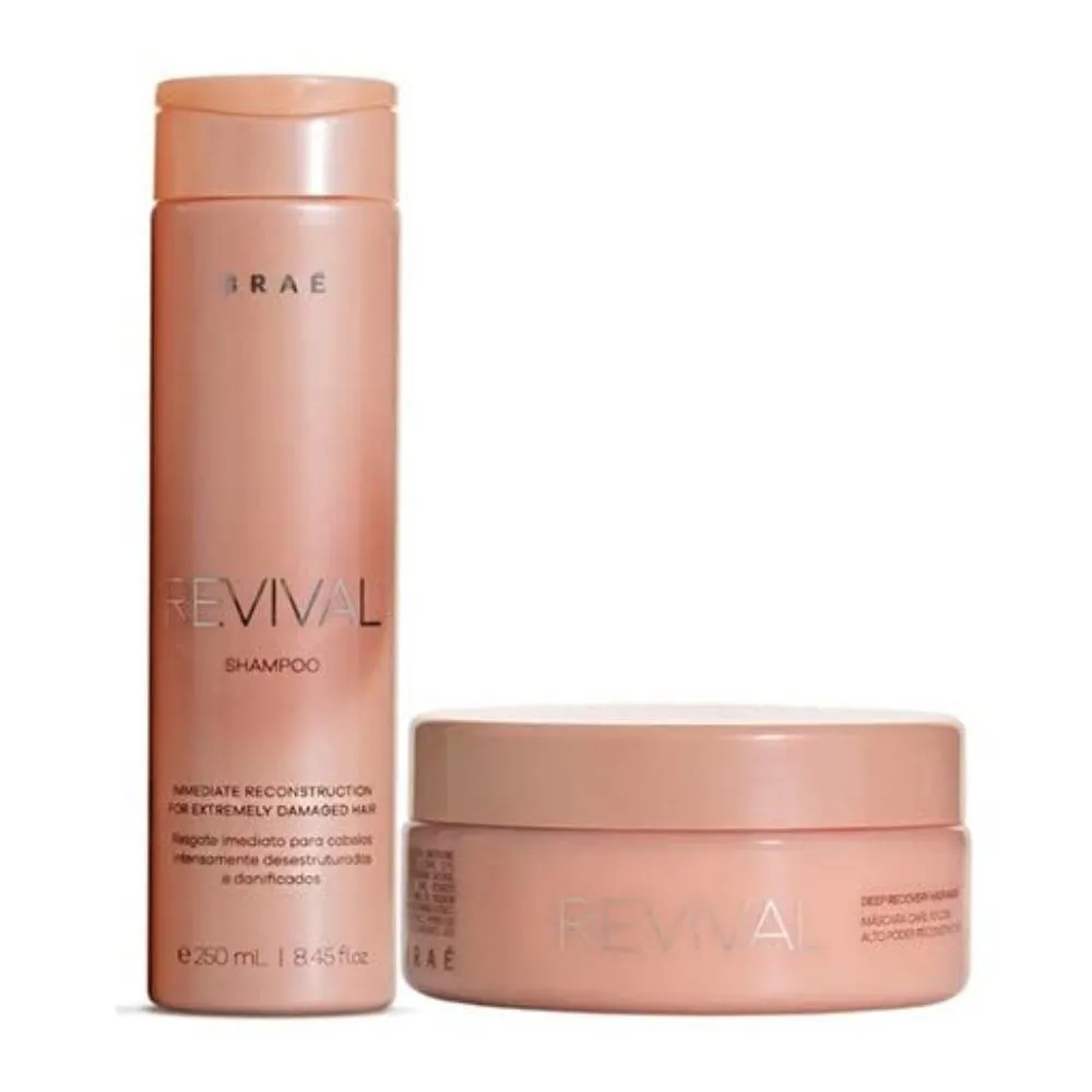 Kit Braé Revival Duo Treatment (2 Produtos)