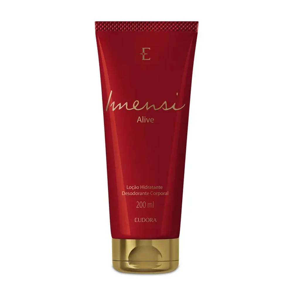 LOçãO HIDRATANTE DESODORANTE CORPORAL IMENSI ALIVE 200ML