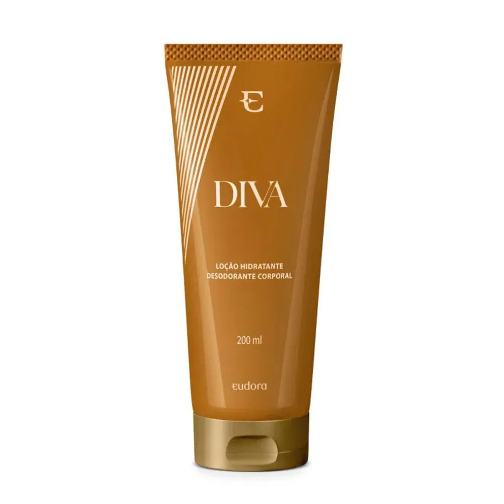 LOçãO HIDRATANTE DESODORANTE COLôNIA CORPORAL DIVA 200ML