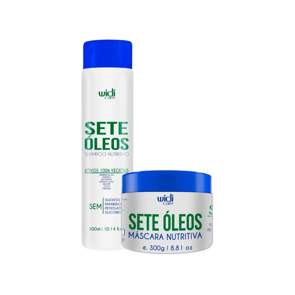 Widi Care Kit Sete Oleos Duo Tratamento (2 Produtos)