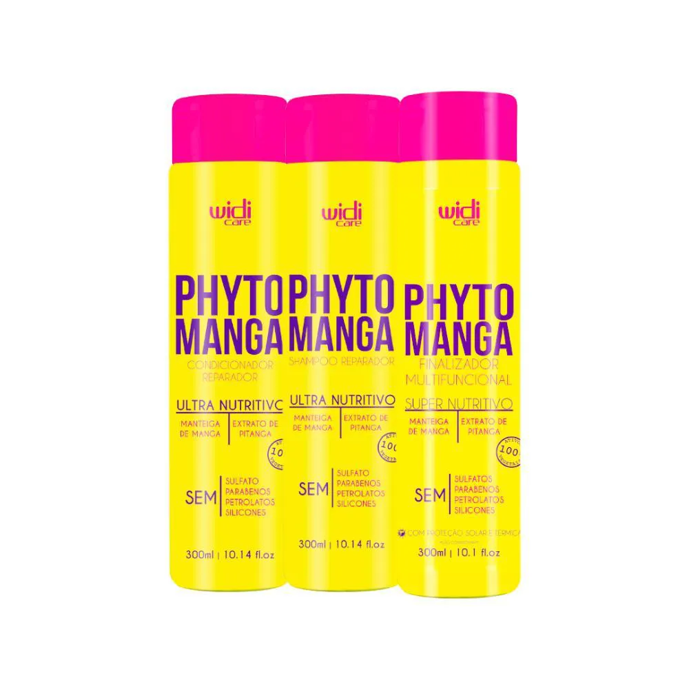 Widi Care Kit Phytomanga Trio Finalizador (3 Produtos)
