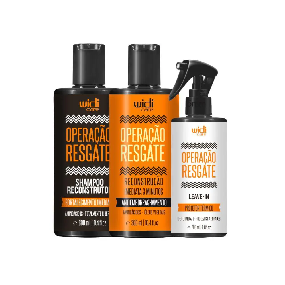Widi Care Kit Operação Resgate Completo (3 Produtos)