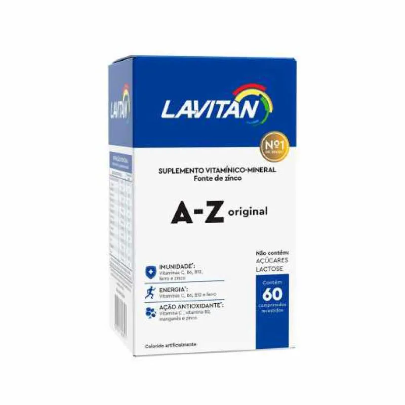 LAVITAN A-Z ORIGINAL COM 60 COMPRIMIDOS - CIMED