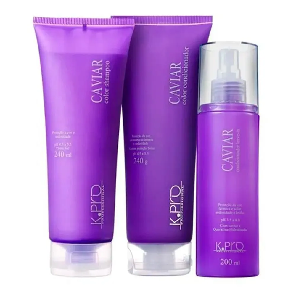 K.PRO KIT PARA CABELOS COLORIDOS