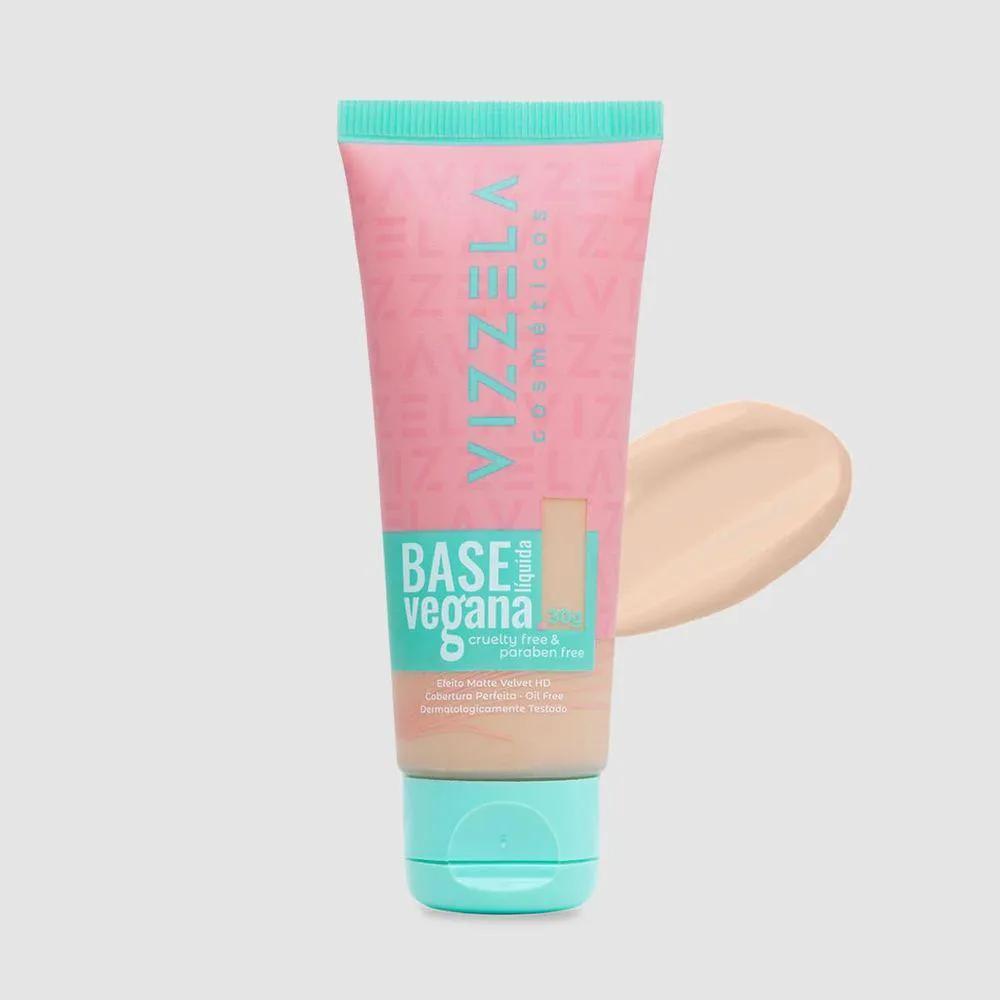 VIZZELA COSMéTICOS 03 - BASE LíQUIDA VEGANA 30G VERMELHO-PAYOT