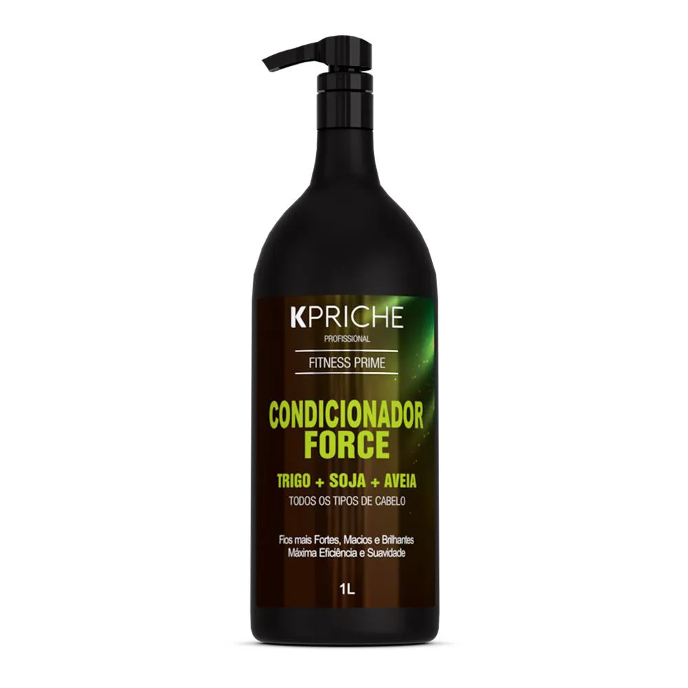 Condicionador Kpriche Force Limpeza Suave 1000ml