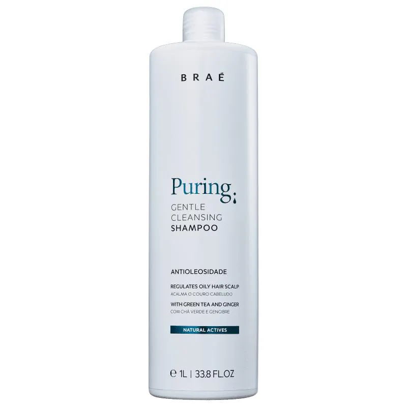 Shampoo Braé Puring Antioleosidade 1000ml