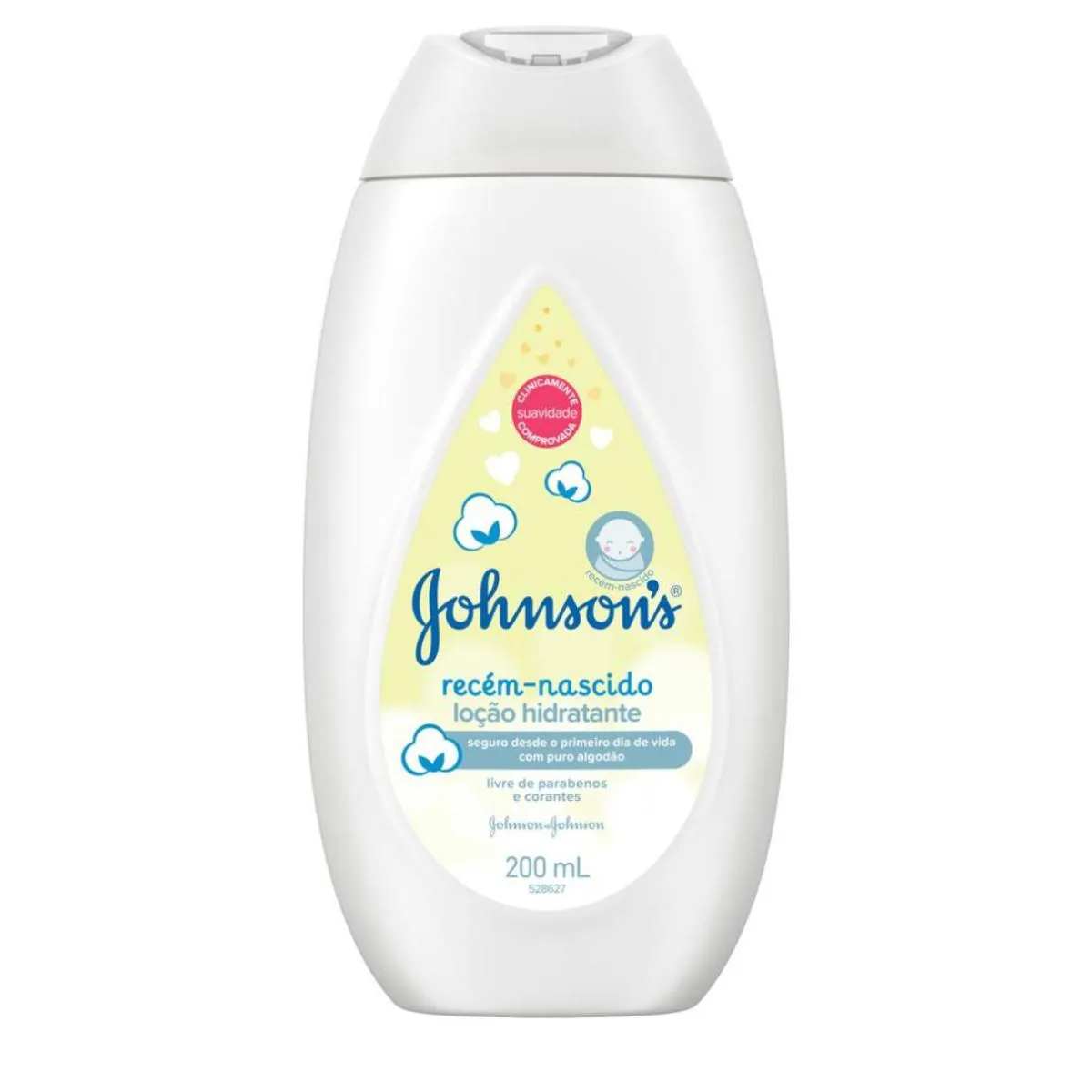 LOçãO HIDRATANTE JOHNSON´S RECéM-NASCIDO 200ML