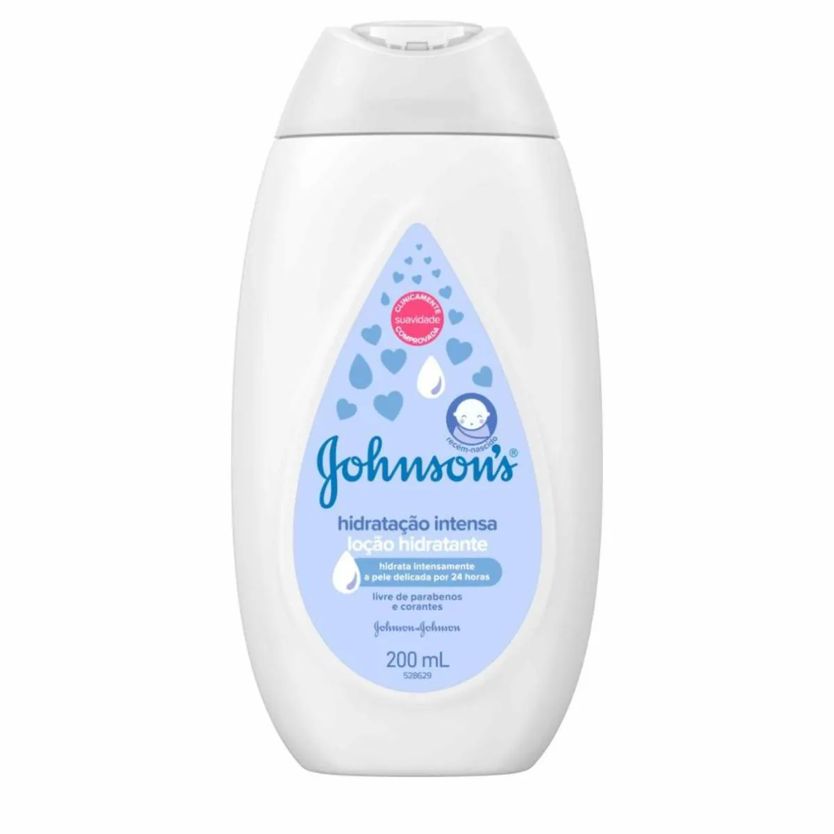 LOçãO HIDRATANTE JOHNSONS BABY HIDRATAçãO INTENSA 200ML