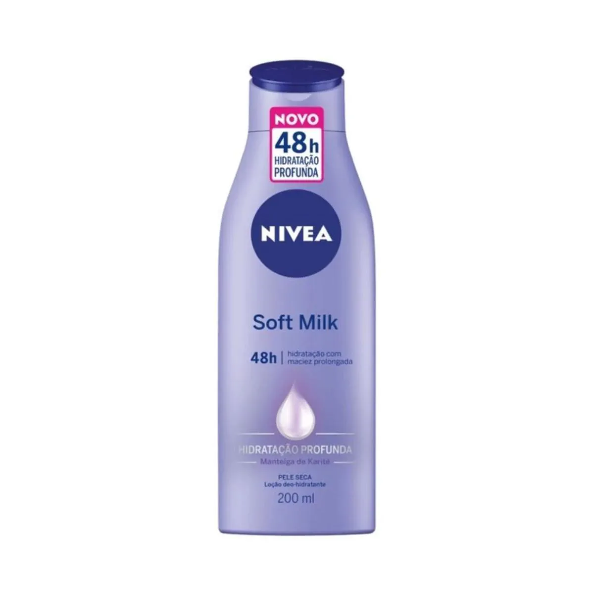 HIDRATANTE NIVEA SOFT MILK PELE SECA 200ML