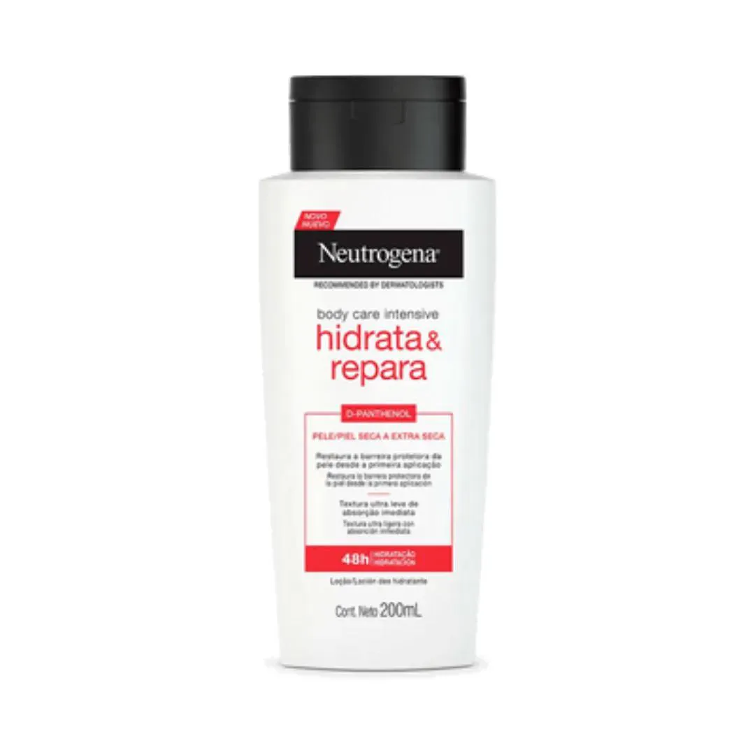 HIDRATANTE CORPORAL NEUTROGENA BODY CARE INTENSIVE HIDRATA E REPARA 200ML
