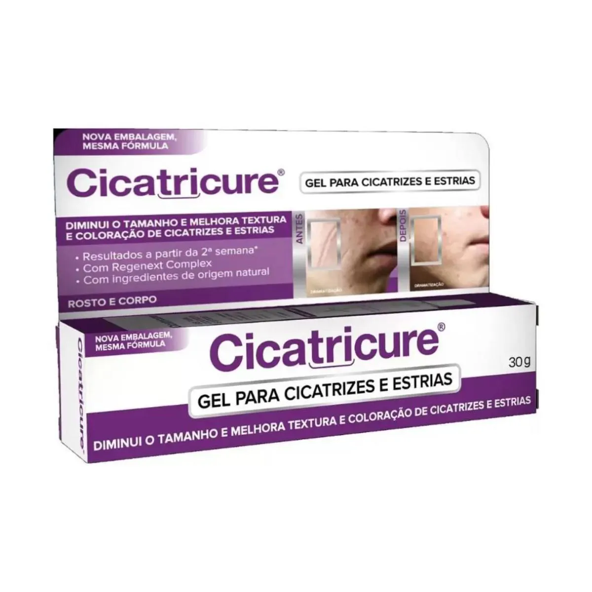 CICATRICURE GEL CICATRIZES E ESTRIAS 30G