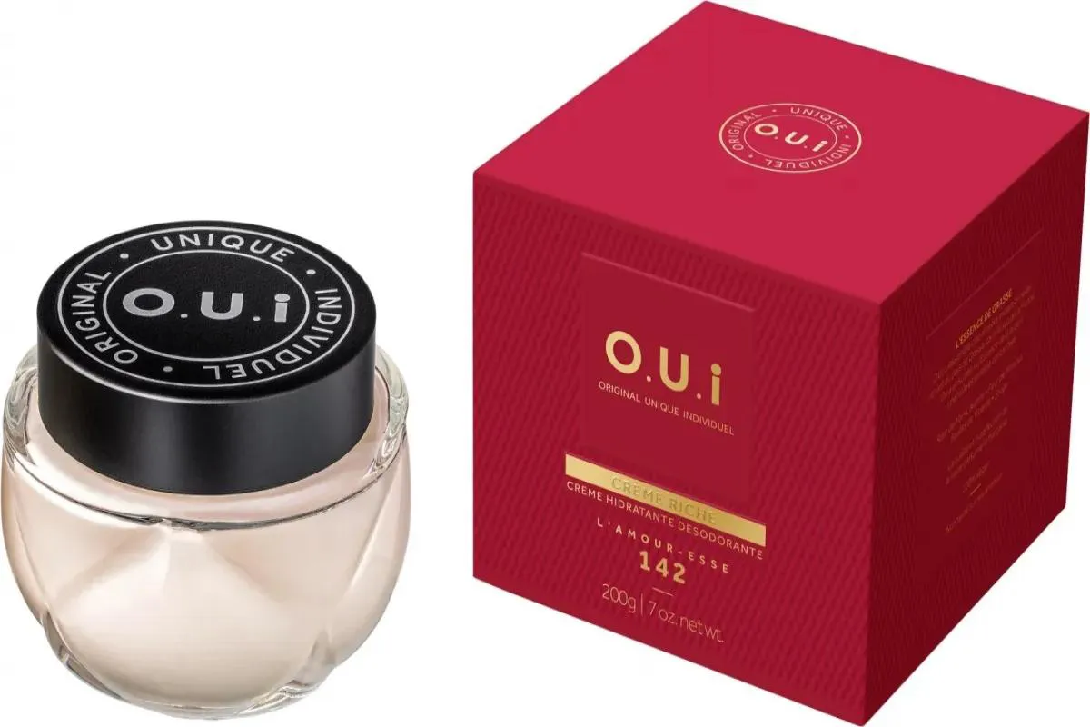 O.U.I L´ AMOUR - ESSE 142 CREME HIDRATANTE DESODORANTE 200 G