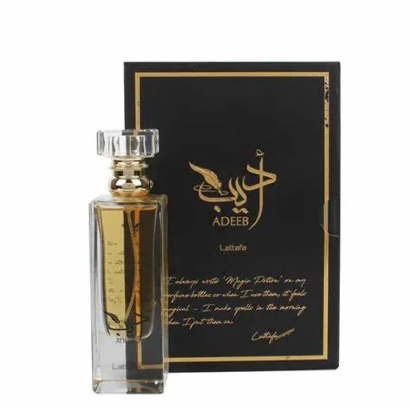 Adeeb Lattafa Eau De Parfum 80ml - Perfume Unissex