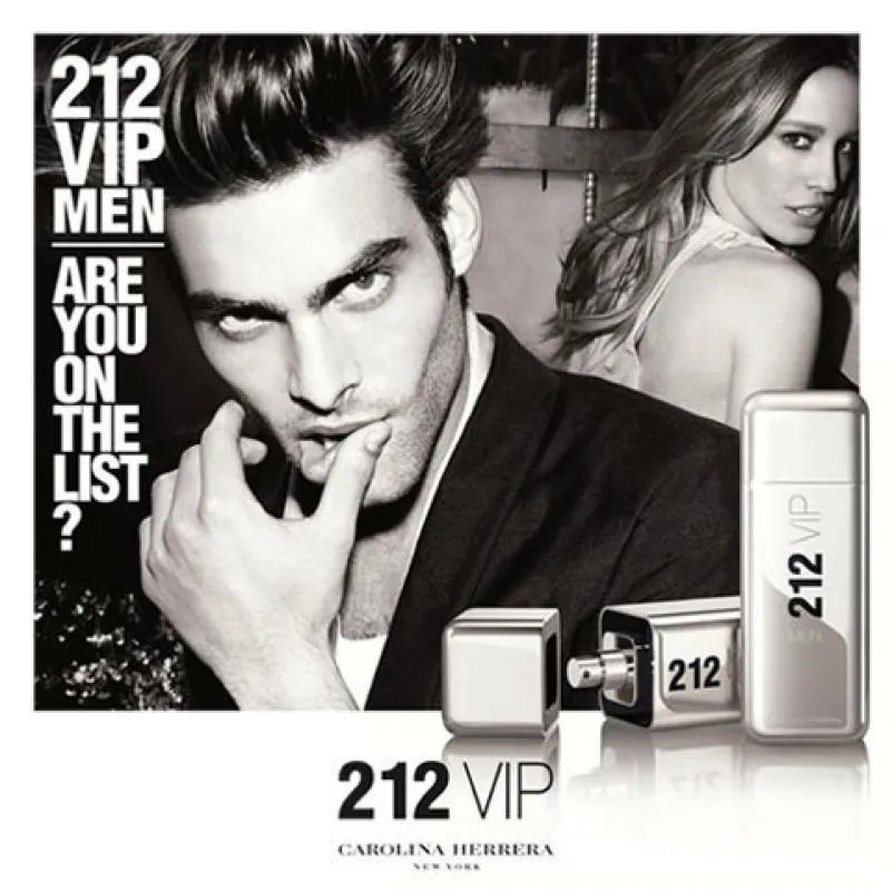 Perfume 212 Men NYC Carolina Herrera Eau de Toilette 200ml - Perfume Masculino
