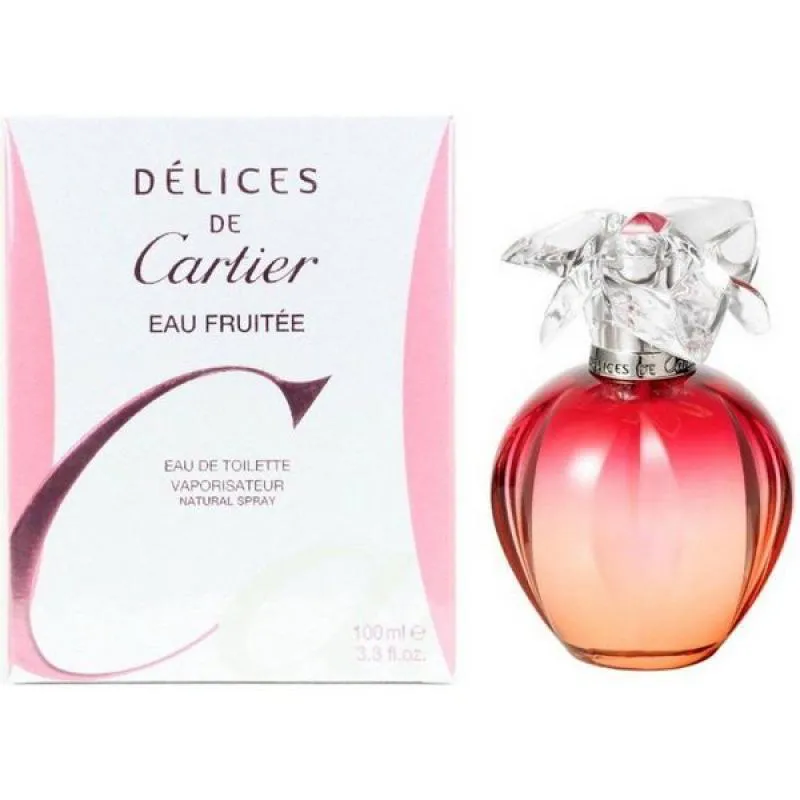 CARTIER DÉLICES EAU FRUITÉE EAU DE TOILETTE 100ML