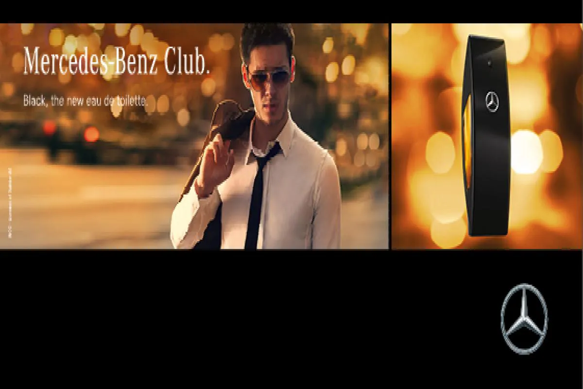 Mercedes Benz Club Black Eau de Toilette 100ml - Perfume Masculino