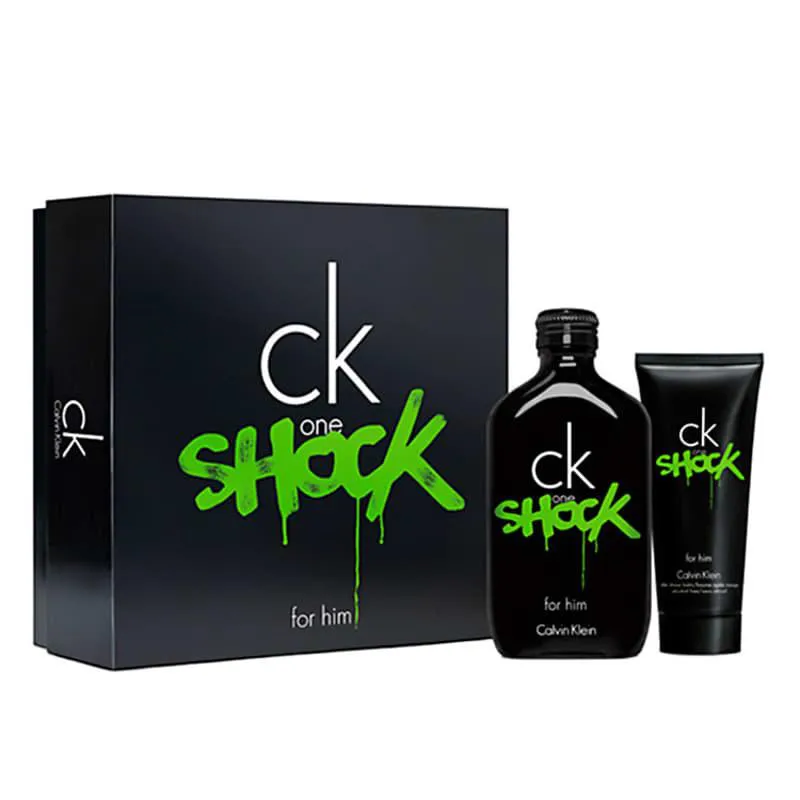 Kit One Shock Calvin Klein Masculino Eau de Toilette 200ml + After Shave 100ml