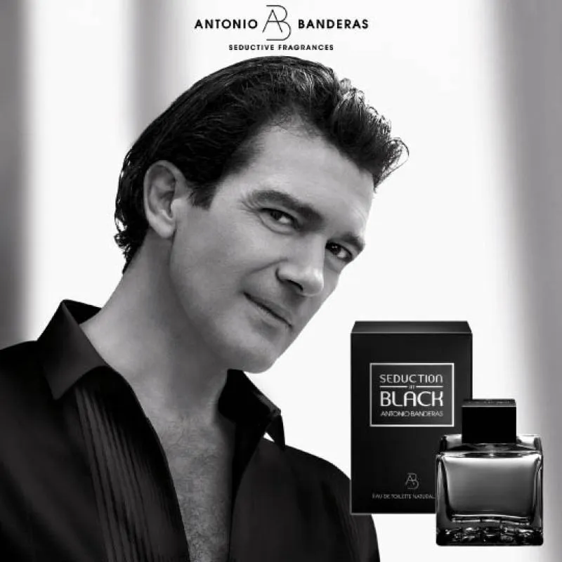 Seduction In Black Antonio Banderas Eau de Toilette 200ml - Perfume Masculino