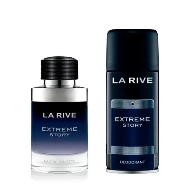 Kit Extreme Story La Rive Masculino Eau de Toilette 75ml + Desodorante 150ml
