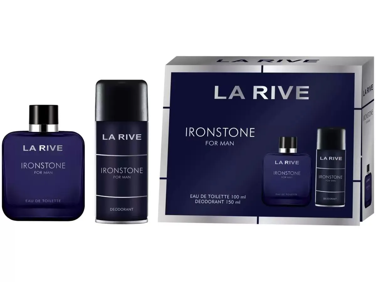Kit Ironstone La Rive Masculino Eau de Toilette 100ml + Desodorante 150ml
