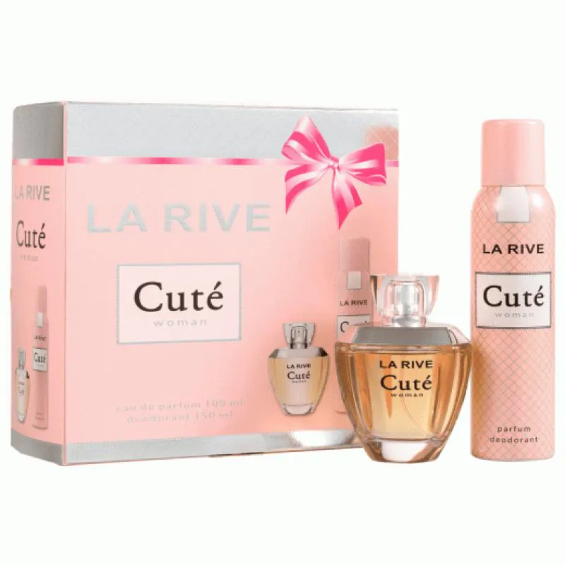Kit Cuté La Rive Feminino Eau de Parfum 100ml + Desodorante 150ml