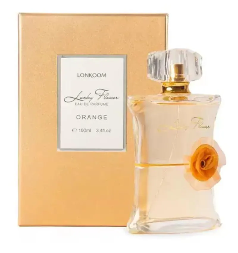 Lucky Flower Orange Lonkoom Eau De Parfum 100ml - Perfume Feminino