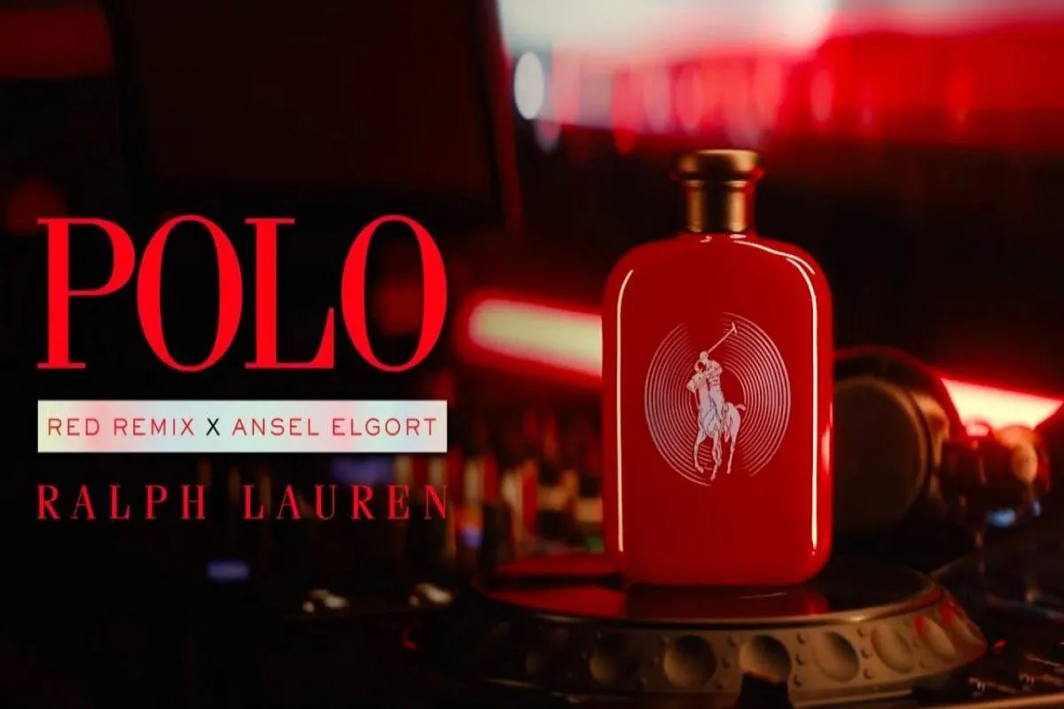Polo Red Remix X Ansel Elgort Ralph Lauren Eau de Toilette 125ml - Perfume Masculino