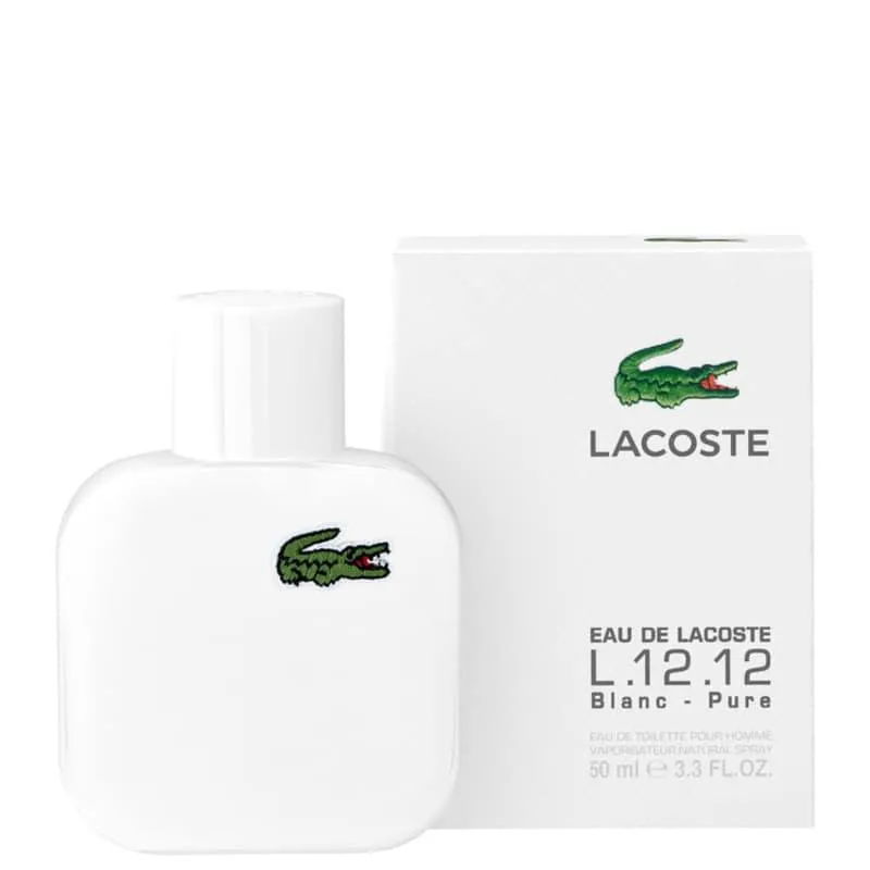 L.12.12 Blanc Lacoste Eau De Toilette 100ml - Perfume Masculino