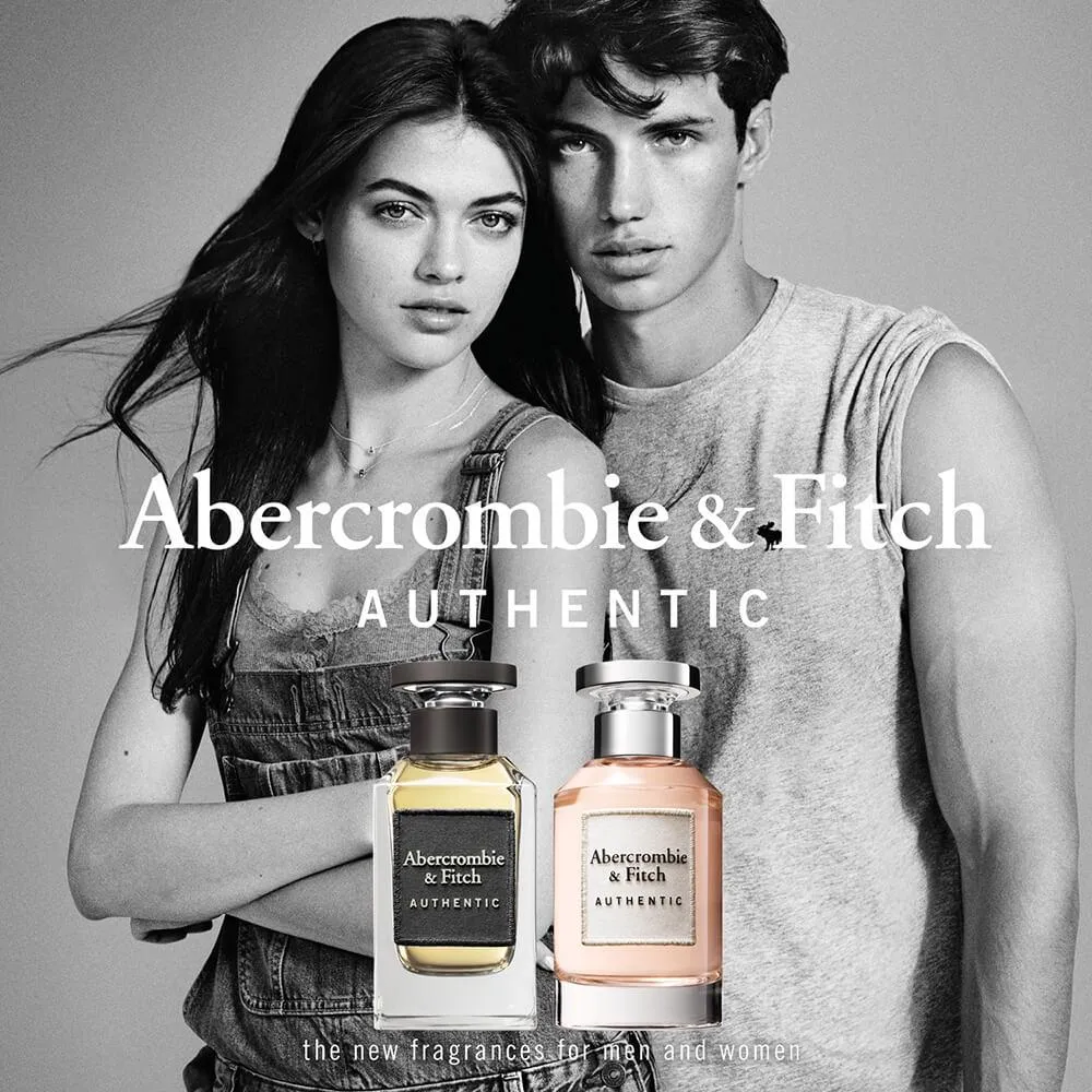 Authentic Men Abercrombie & Fitch Eau de Toilette 100ml - Perfume Masculino