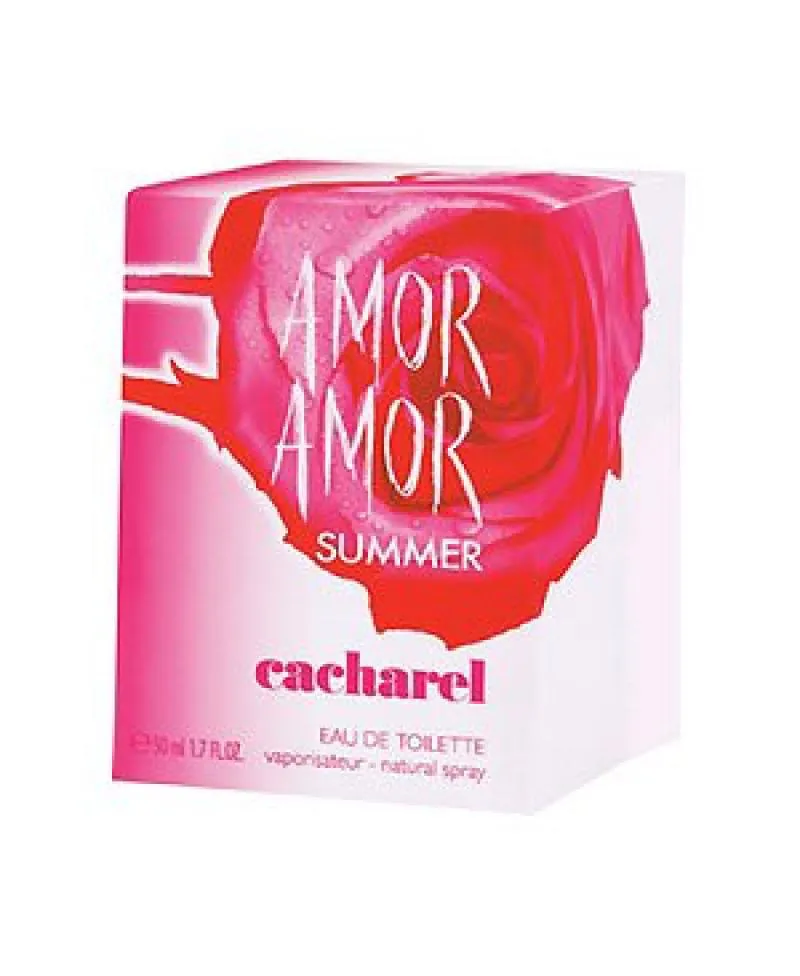 CACHAREL AMOR AMOR SUMMER FEMININO EAU DE TOILETTE 100ML - EDIçãO ROSA PINK