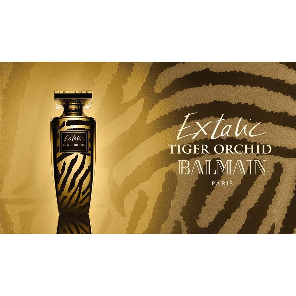 BALMAIN EXTATIC TIGER ORCHID FEMININO EAU DE PARFUM 90ML