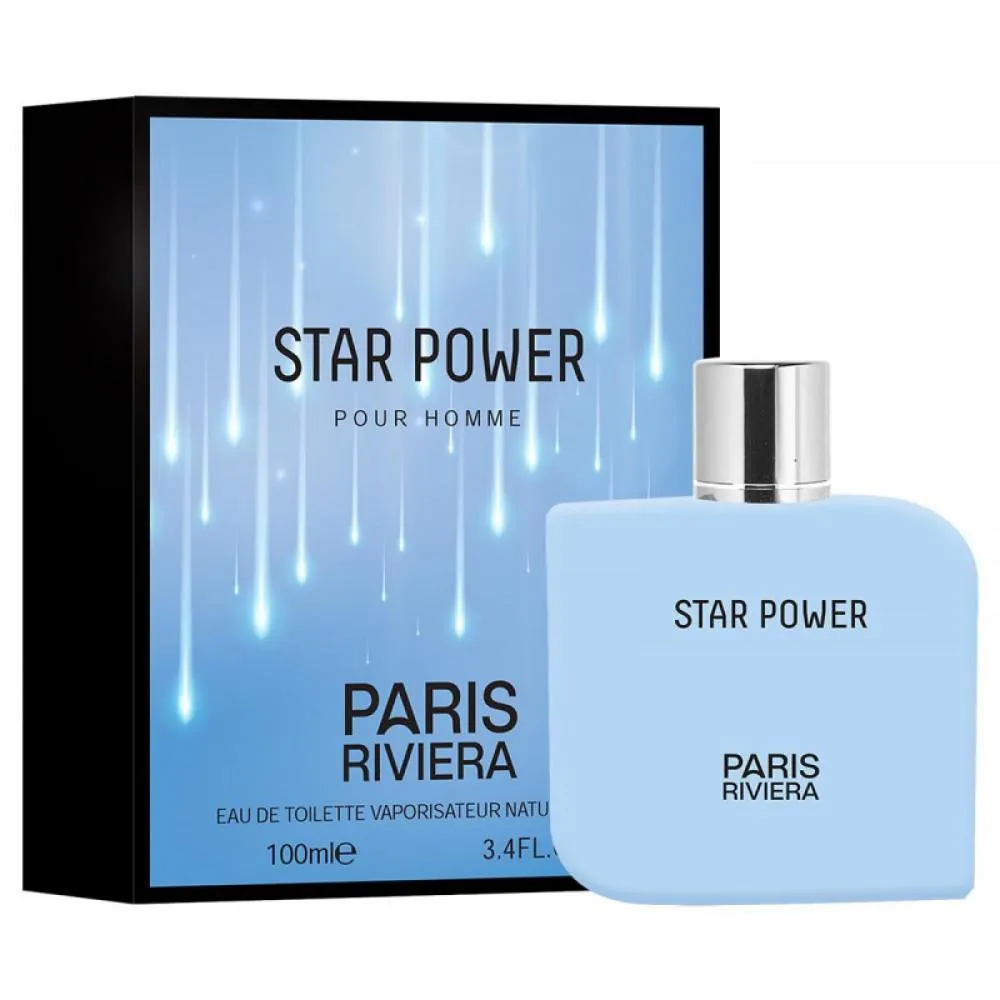 PARIS RIVIERA STAR POWER MASCULINO EAU DE TOILETTE 100ML