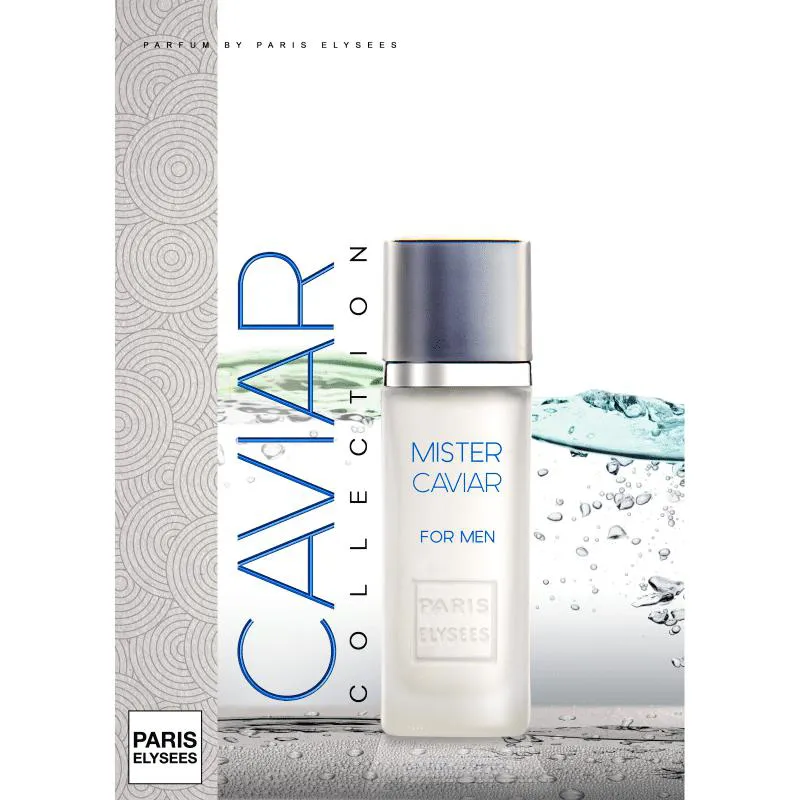 PARIS ELYSEES MISTER CAVIAR MASCULINO EAU DE TOILETTE 100ML
