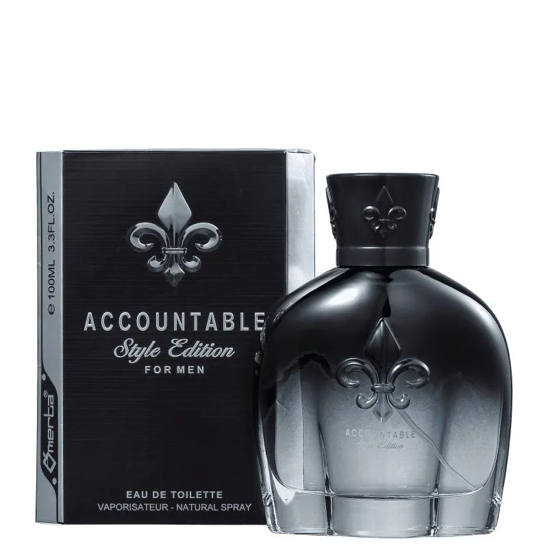 OMERTA CONSCENTRA ACCOUNTABLE STYLE EDITION MASCULINO EAU DE TOILETTE 100ML